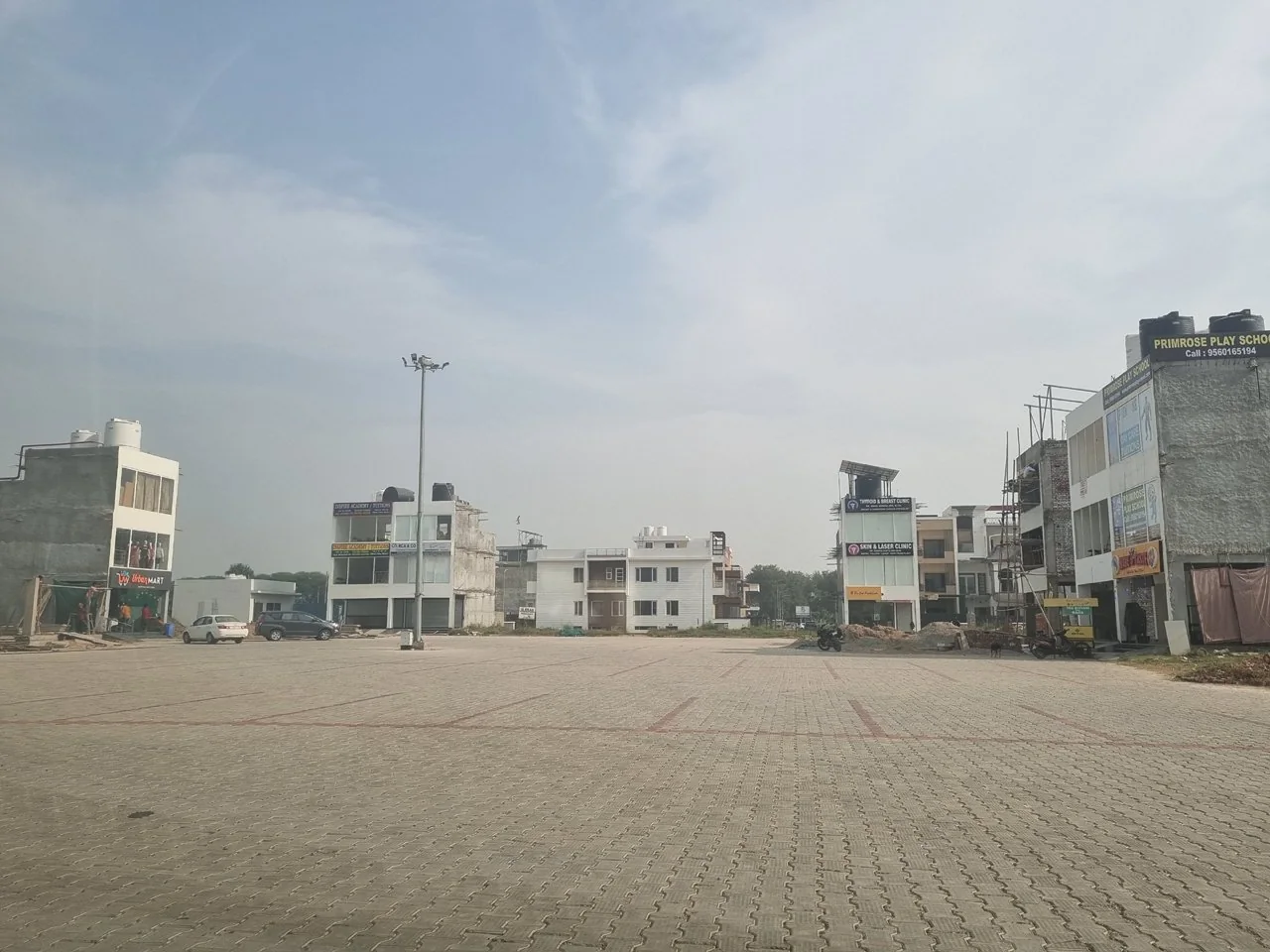 Wave Estate residential plot site view 1